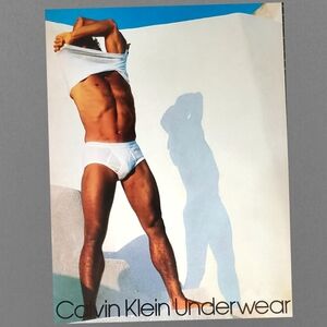 Calvin Klein Underwear Gay Male Art 80's Homo Aesthetic